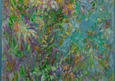 Jean Forsberg oil on canvas Me-Swimming-v3 Medium