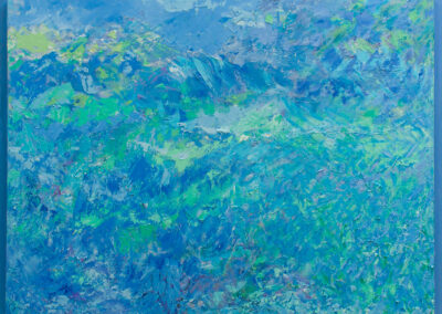 Jean Forsberg Lake-Fairlee-v4-1 50 1/4 x 38 1/2 oil on canvas
